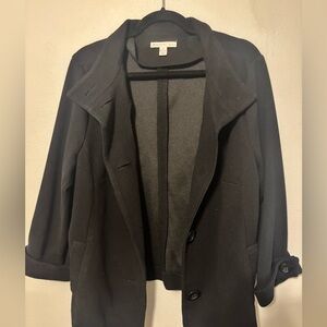 JM Collection Textured 3/4 Sleeve Jacket